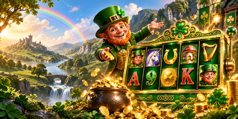 Gold Party RTP con carretes del slot y símbolos del juego